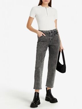 MAJE • Pierre Jeans in Anthracite